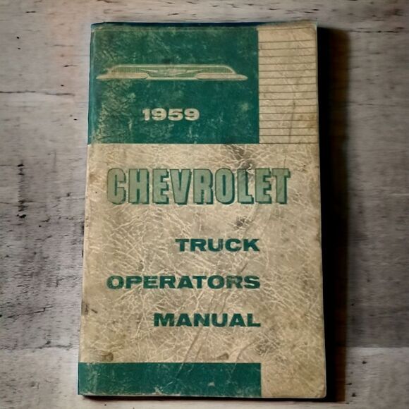 1959 Chevrolet Truck Operators Manual Pick Up Reference Guide Booklet Vintage. - Picture 9 of 11